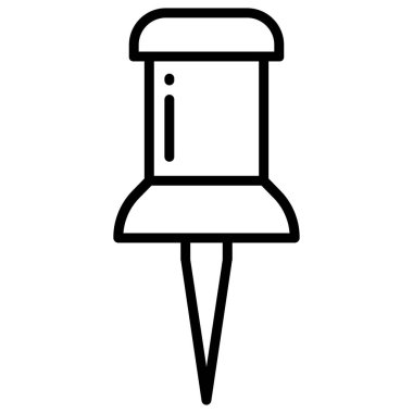 Pin 'i it. Basit illüstrasyon