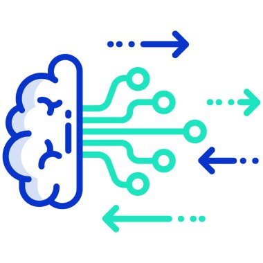 seo modern simgesinin vektör illüstrasyonu