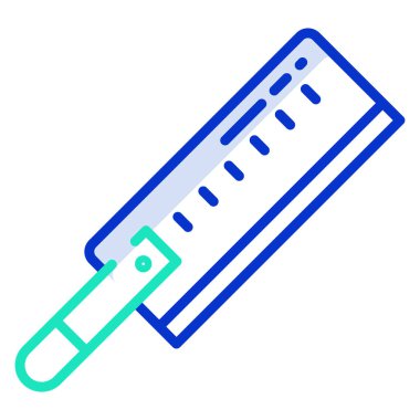 Bıçak ağ simgesi, vektör illüstrasyonu 