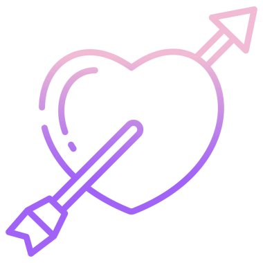 Aşk tanrısı. Web simgesi basit illüstrasyon