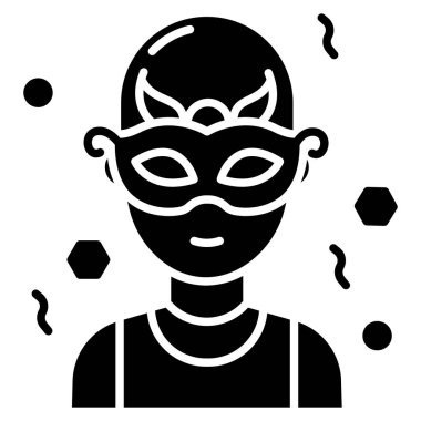 Uzaylı. Web simgesi basit illüstrasyon