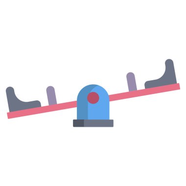 Gördüm. Web simgesi basit illüstrasyon