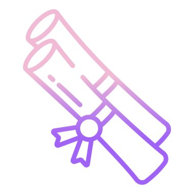 Modern eğitim ikonunun vektör illüstrasyonu