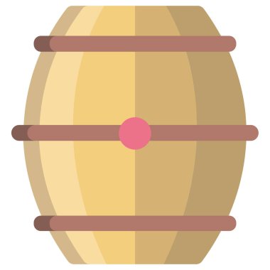 Bir varilin vektör illüstrasyonu