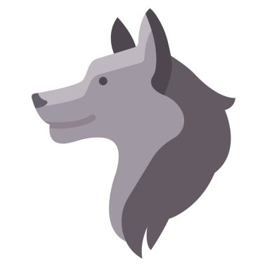 Kurt. Web simgesi basit illüstrasyon