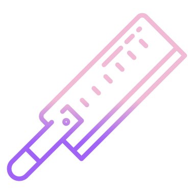 Bıçak ağ simgesi, vektör illüstrasyonu 