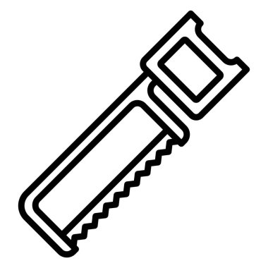 Gördüm. Web simgesi basit illüstrasyon