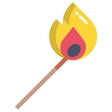 Basit vektör simgesi, ışığın gösterimi