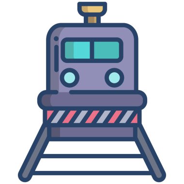 Web simgesi tren, illüstrasyon vektör 