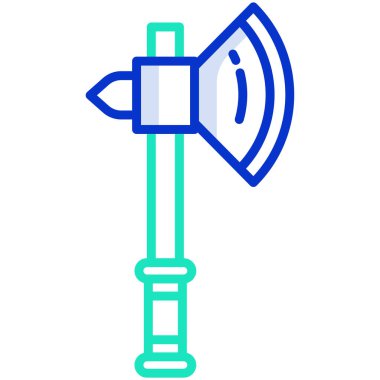 Balta ağ simgesi, vektör illüstrasyonu 