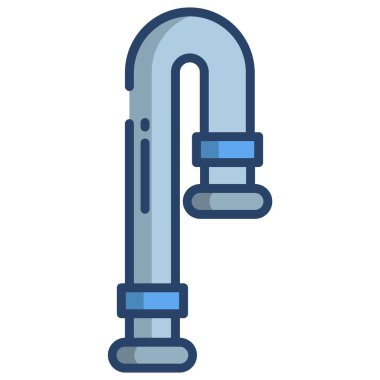 Su musluğu. Basit resimleme