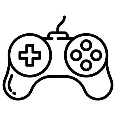 Oyun sahası. Web simgesi basit illüstrasyon