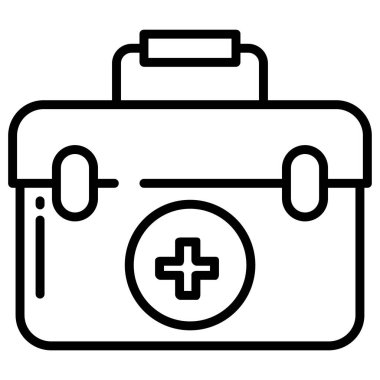 İlk yardım çantası. Basit tasarım