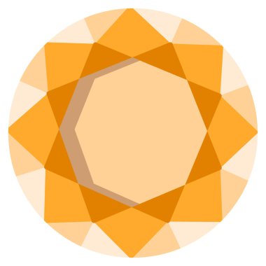 Mücevher. Web simgesi basit illüstrasyon