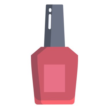 Tırnak cilası. Basit resimleme