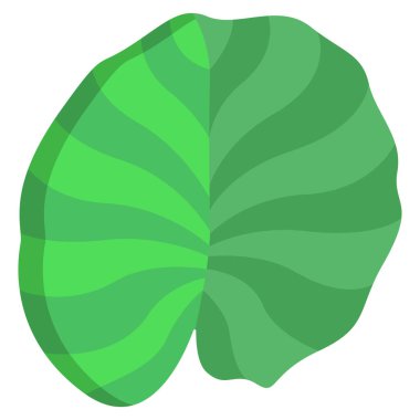 Yaprak simgesi, vektör illüstrasyonu 