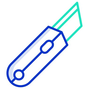 Kesici. Web simgesi basit illüstrasyon