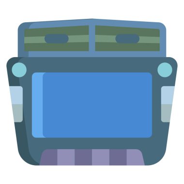 Basit vektör simgesi, kitaplığın çizimi