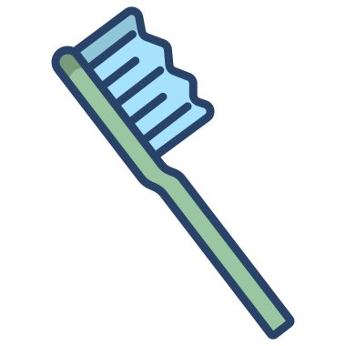 Tek renk fırça simgesini. Tuvalet sıhhi temizleyici ıslak banyo