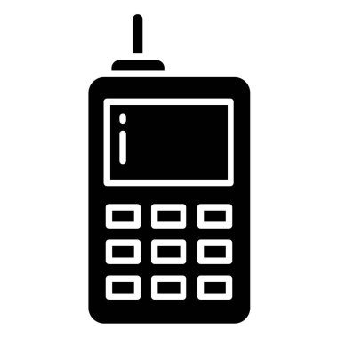 telefon web simgesi, vektör çizim