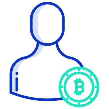 kullanıcı web simgesi basit vektör illüstrasyonu