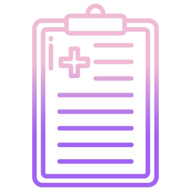 tıbbi pano, vektör illüstrasyonu