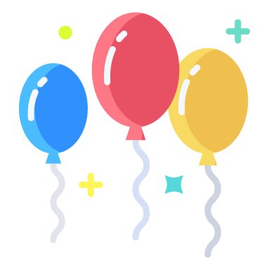 Balonlar vektör çizim