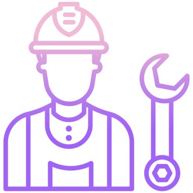 Mühendislik. Web simgesi basit tasarım