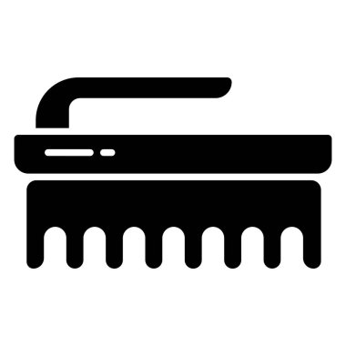 Tarak. Web simgesi basit illüstrasyon