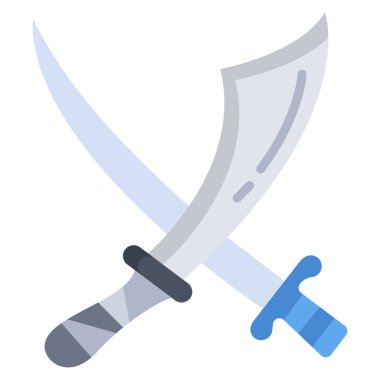 Kılıç basit simgesi, vektör gösterimi