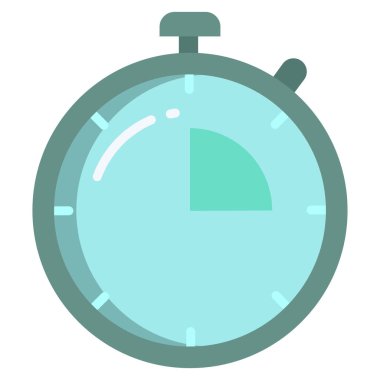 Kronometre Web simgesi basit tasarım