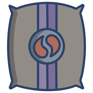 kahve fincanı simgesi, vektör illüstrasyonu