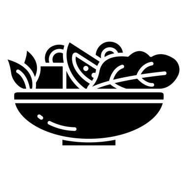 Salata ve sebze vektör çizimi