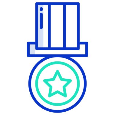 Ödül. Web simgesi basit illüstrasyon