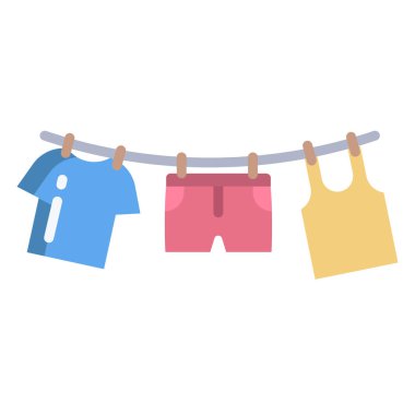 Kuruyor. Web simgesi basit illüstrasyon