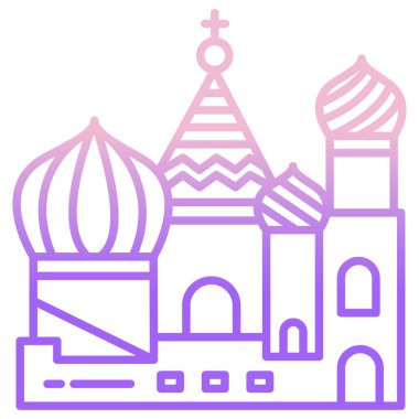 Cami. Web simgesi basit illüstrasyon