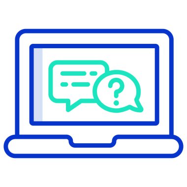 E-öğrenme. Soru ve Yanıt Oturum web simgesi