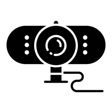 Web simgesi basit vektör illüstrasyonu