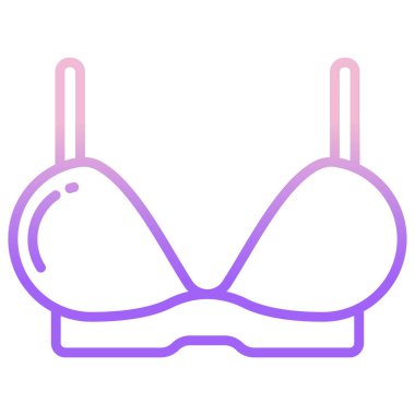 Sütyen. Web simgesi basit illüstrasyon