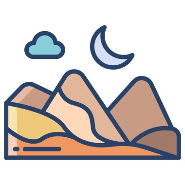 Vilture web simgesi basit vektör illüstrasyonu