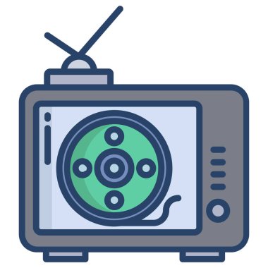 Video kamera. Basit resimleme