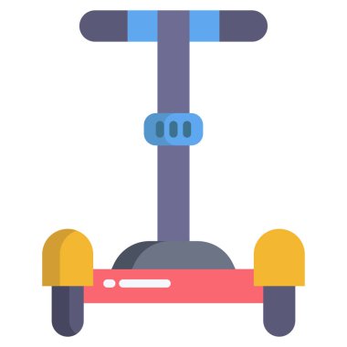 Beyaz arkaplanda basit Segway simgesi