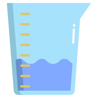 Su. Web simgesi vektör illüstrasyonu