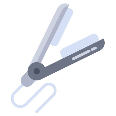 Makas. Web simgesi basit tasarım