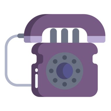 telefon web simgesi, vektör çizim