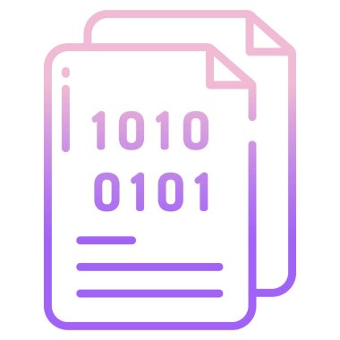 dosya web simgesi, vektör illüstrasyonu