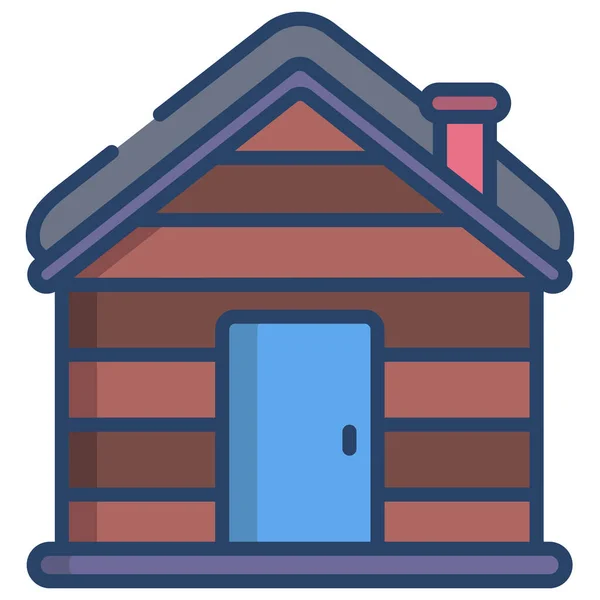 Garage Web Icon Vektor Illustration — Stockvektor