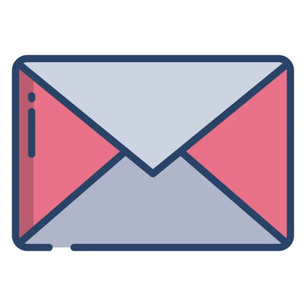 Email Web Icon Vector Illustration — Stock Vector