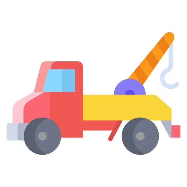 Lkw Web Symbol Einfache Illustration — Stockvektor