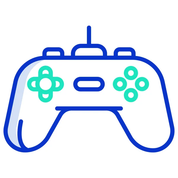 Joystick Ícone Web Ilustração Simples —  Vetores de Stock